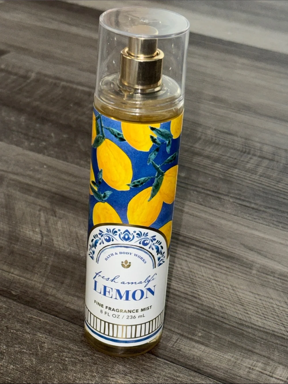 NEW Bath & Body Works Fresh Amalfi Lemon Fine Fragrance Mist RARE HTF retired - Picture 1 of 4